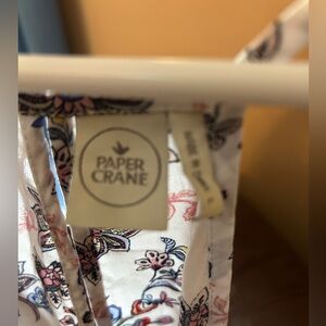 Paper Crane White Floral Top